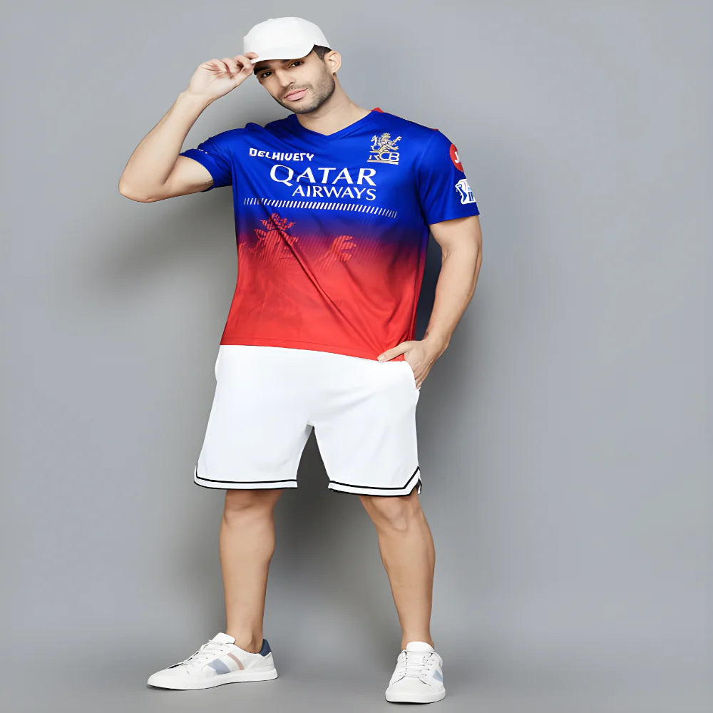 RCB Graphic Dry Fit Tee clothing