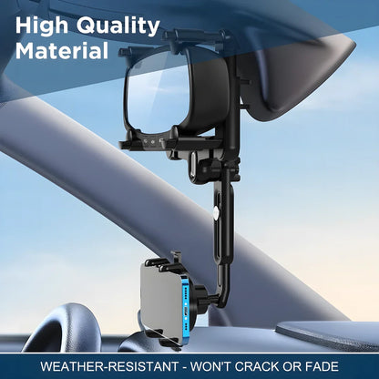 Rearview Mirror Phone Holder for Car