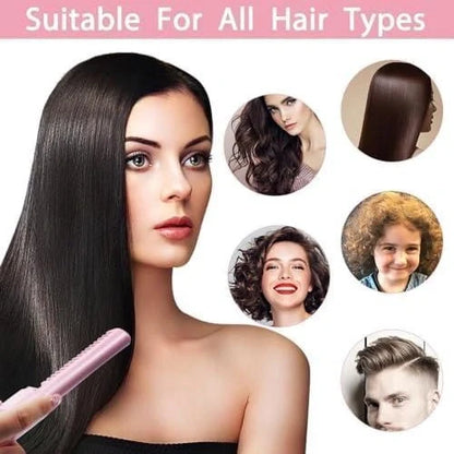 Rechargeable Hot Comb Hair Straightener hair care