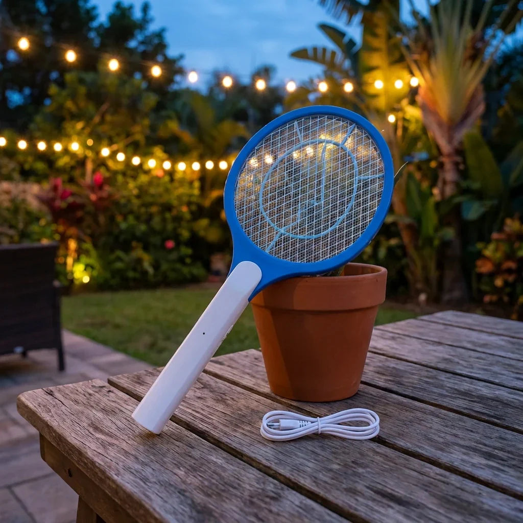 Kitched Racket Rechargeable mosquito zapper racket - factorybuy – MaxSmile