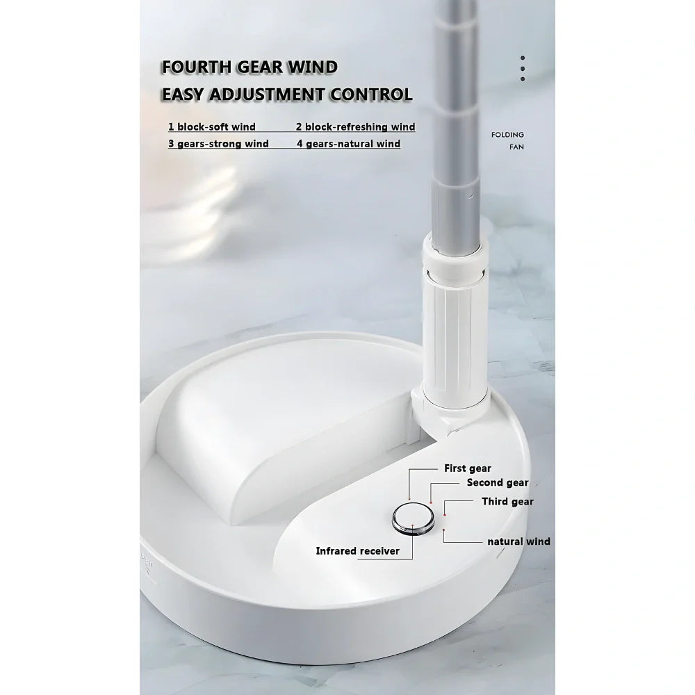 Rechargeable Telescopic Standing Fan