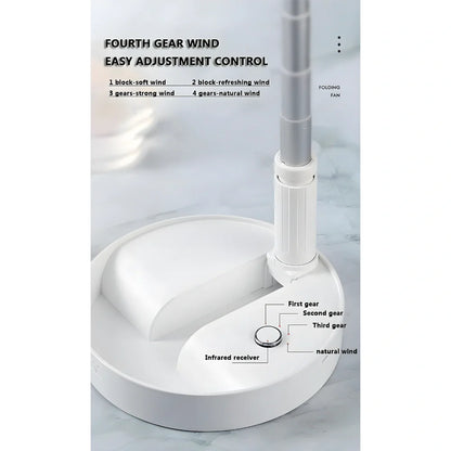Rechargeable Telescopic Standing Fan