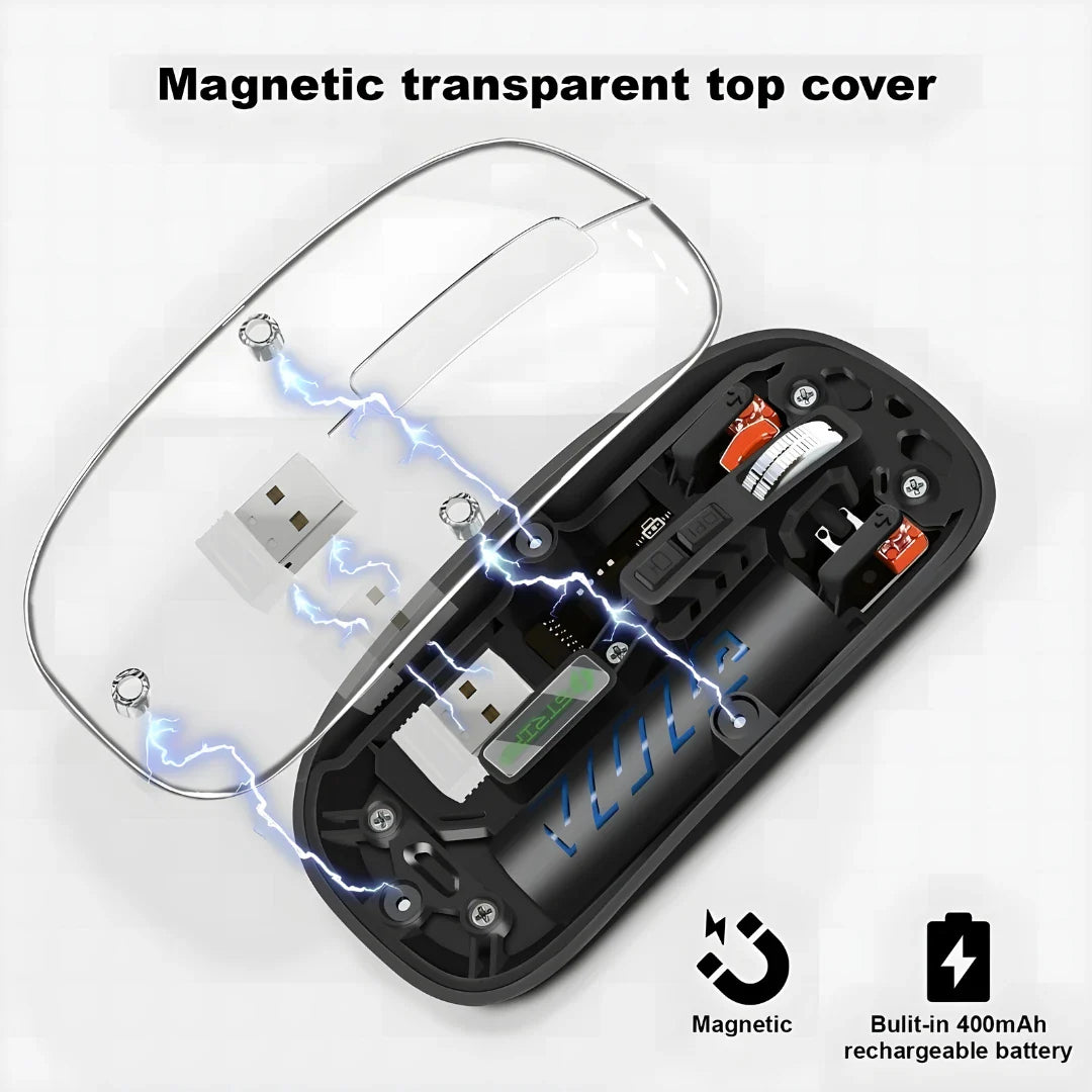 Rechargeable Transparent Mouse