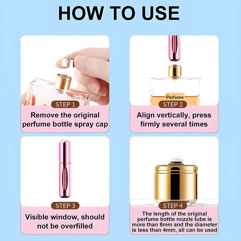 Best refillable perfume atomizer bottle - cosmetic tools | 2025 | fast shipping