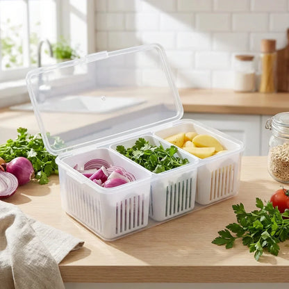 Best fridge storage boxes (1 pc) - food containers | 2026 | fast shipping