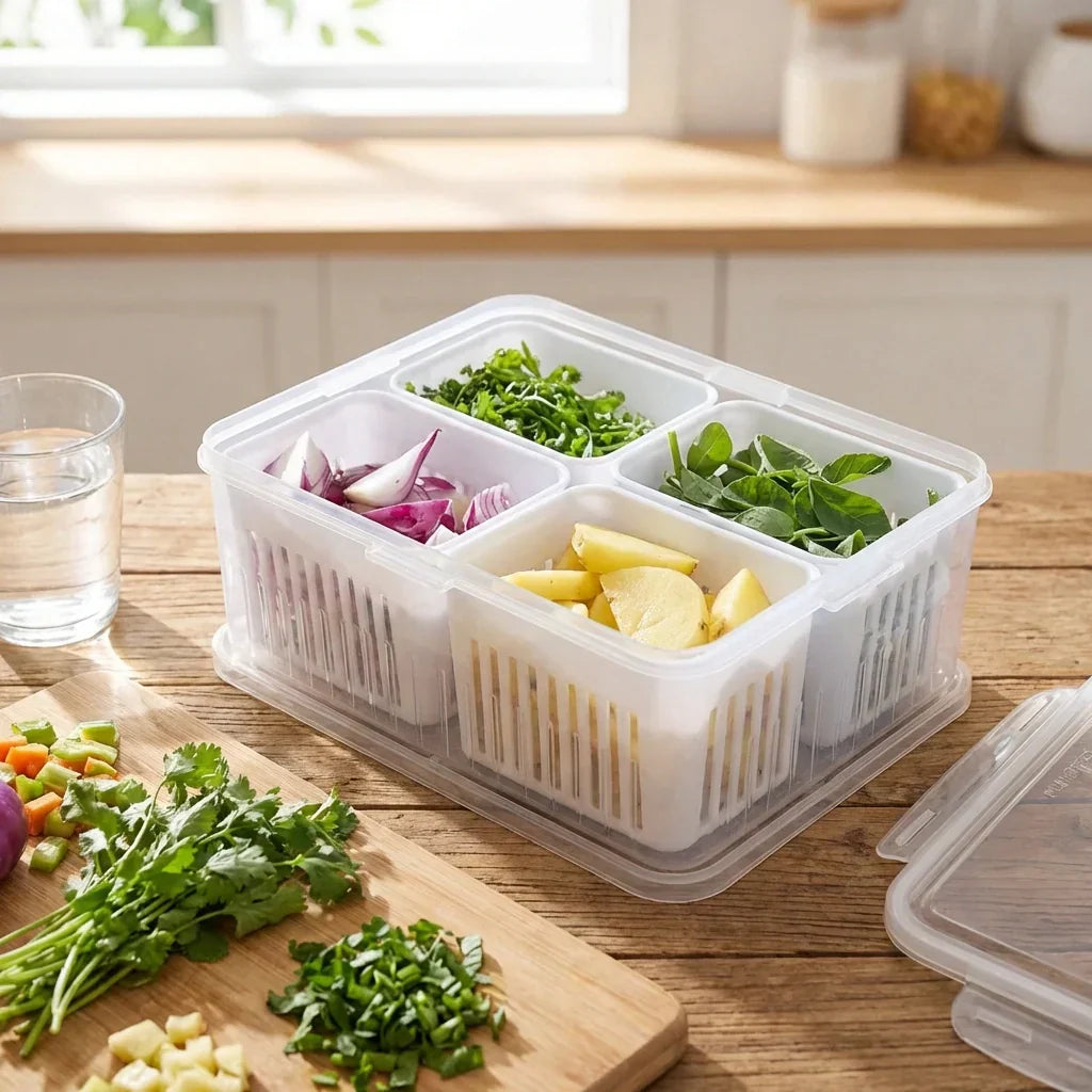 Best fridge storage boxes (1 pc) - food containers | 2026 | fast shipping