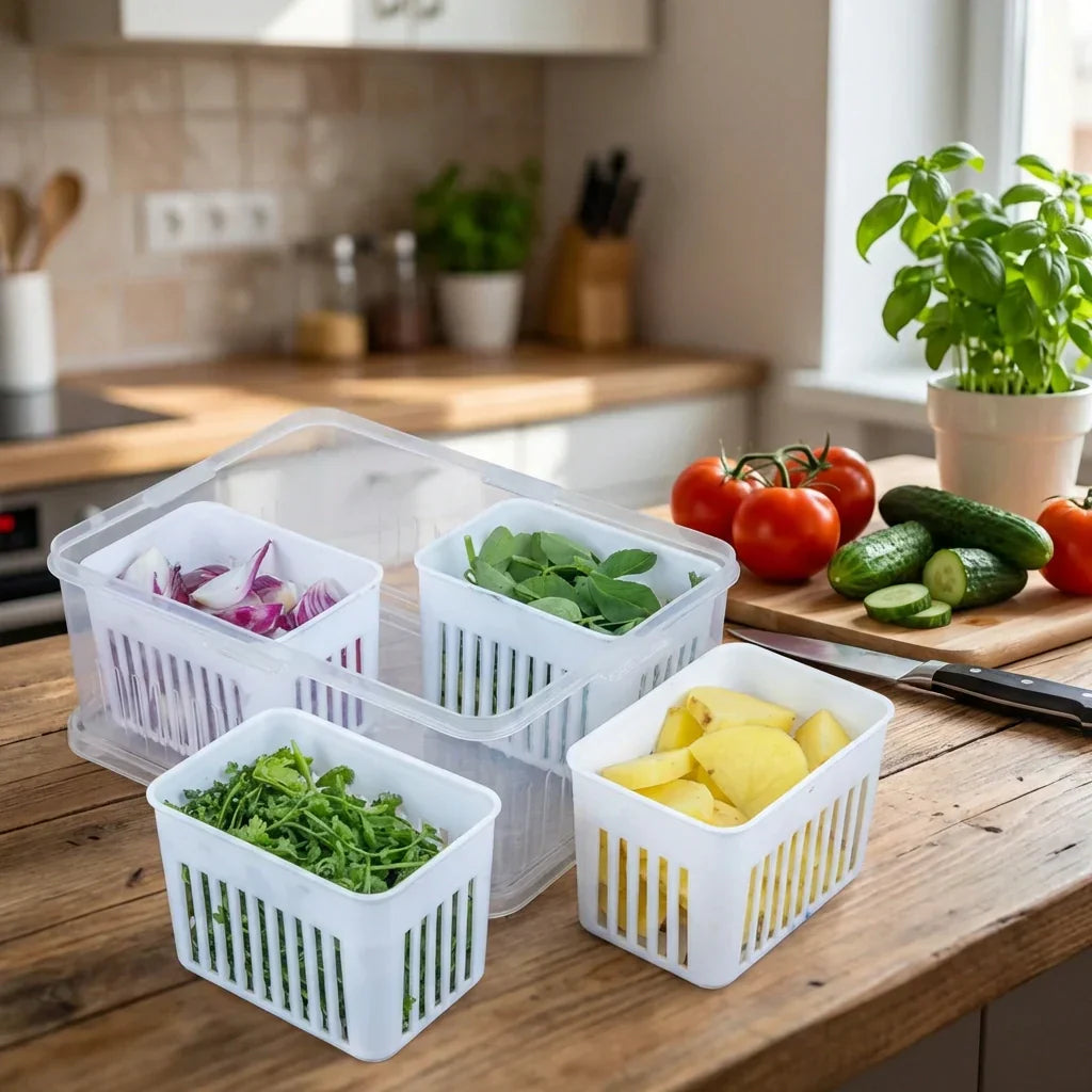Best fridge storage boxes (1 pc) - food containers | 2026 | fast shipping