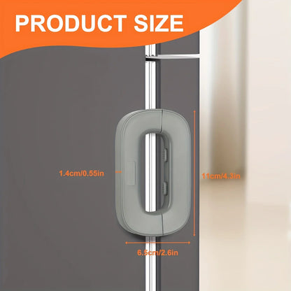 Refrigerator Lock Cabinet Locks with Strong Adhesive Kitchenware
