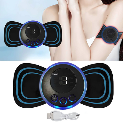 RELAX PATCH PRO Body Massager – Mini Portable Massager with 8 Modes & 19 Intensity Levels