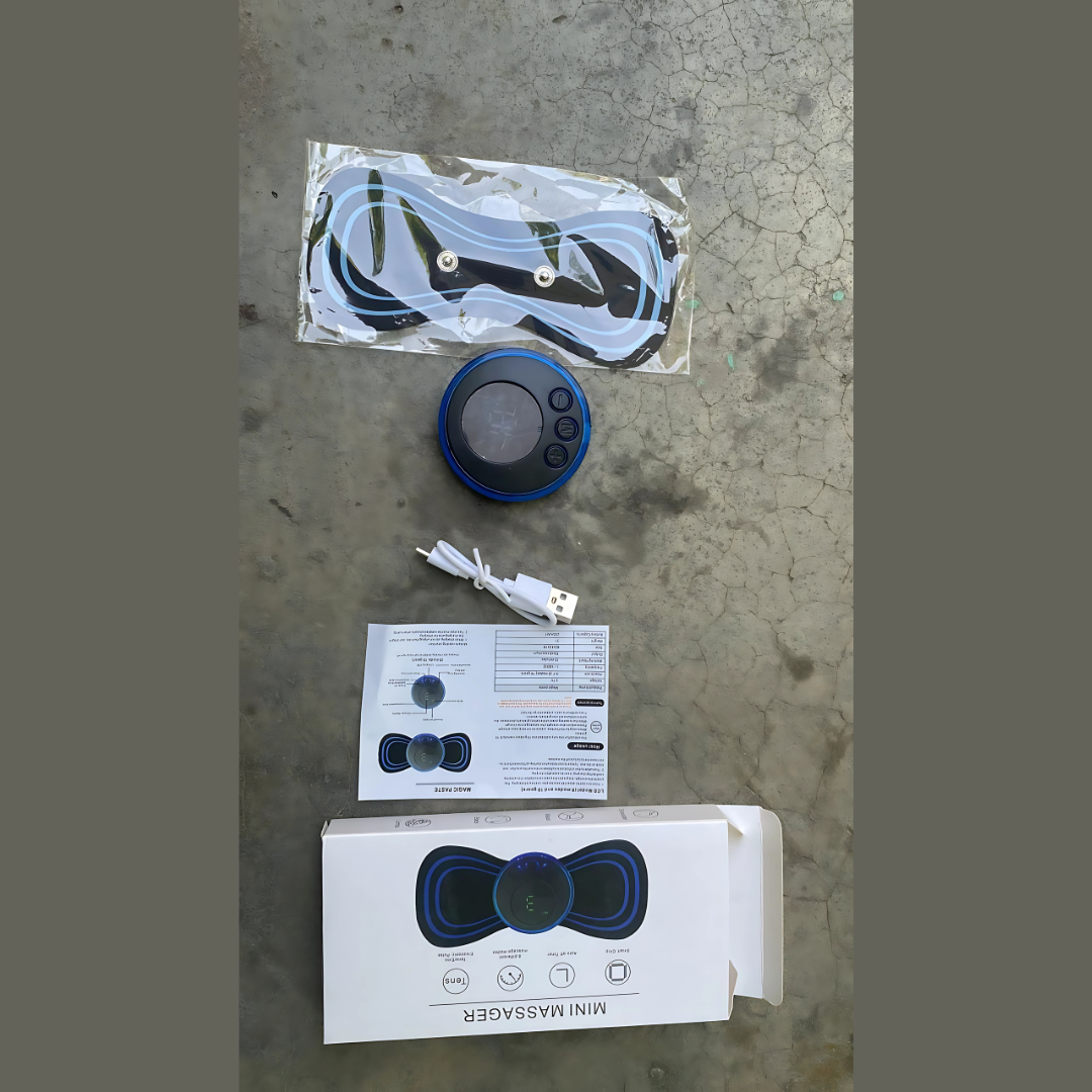 RELAX PATCH PRO Body Massager – Mini Portable Massager with 8 Modes & 19 Intensity Levels