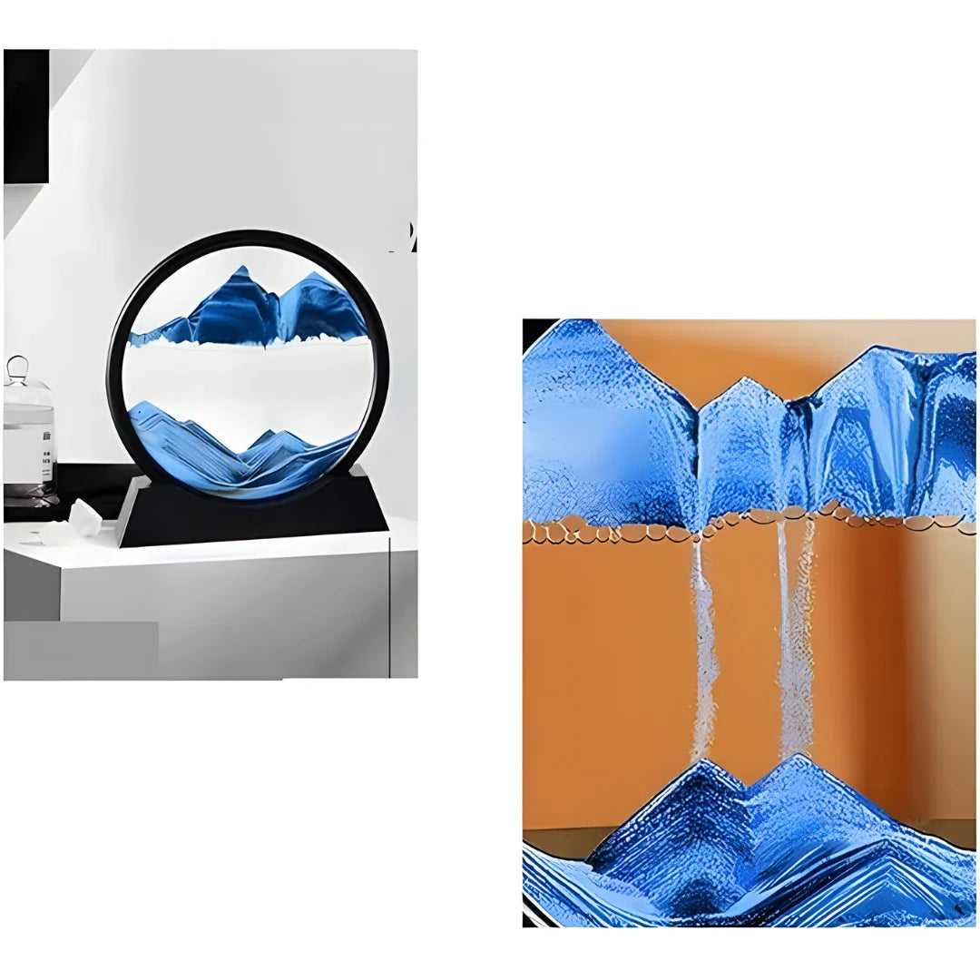 Relaxing Kinetic Sandscape Art Table Desk