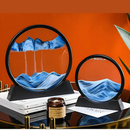 Relaxing Kinetic Sandscape Art Table Desk