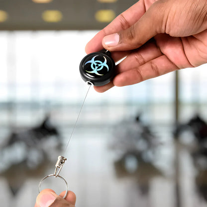 Retractable Keychain Clip Holder - Car & Motorbike