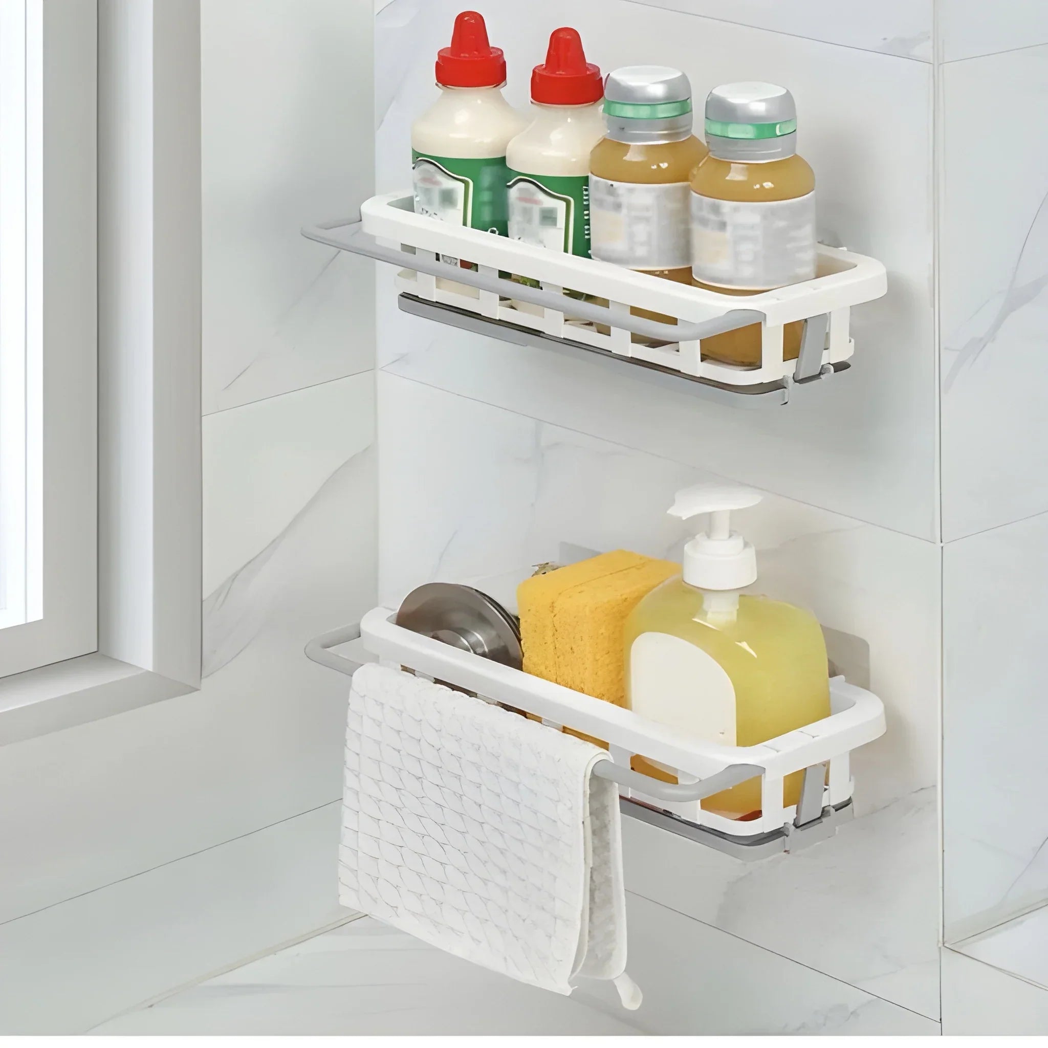 Retractable sink organizer rack - factorybuy – MaxSmile