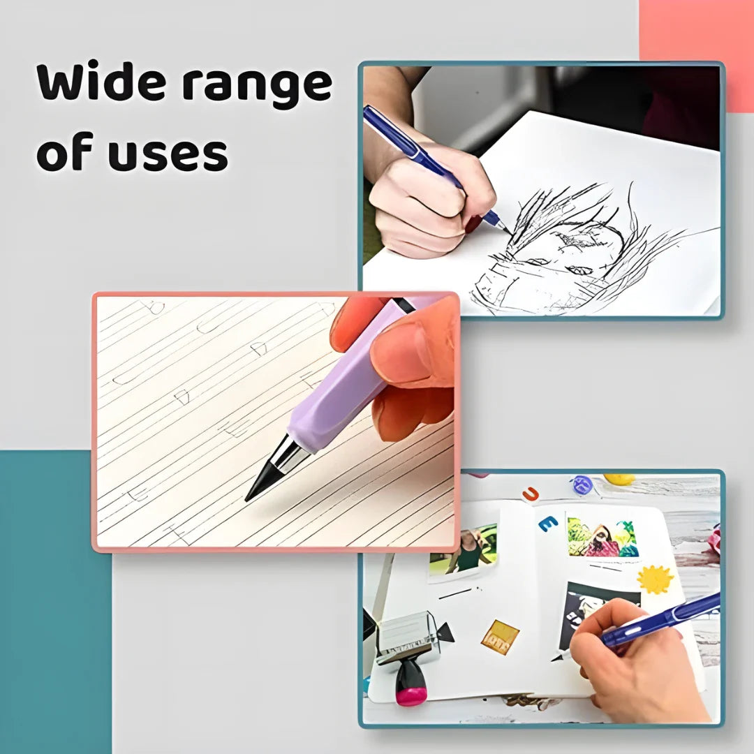 Reusable and Erasable Metal Writing Pens
