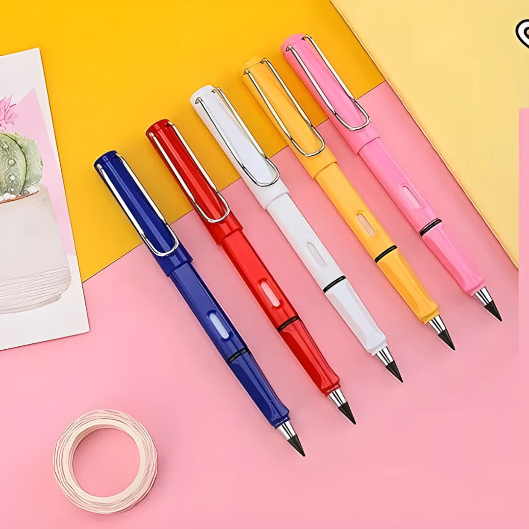 Reusable and Erasable Metal Writing Pens
