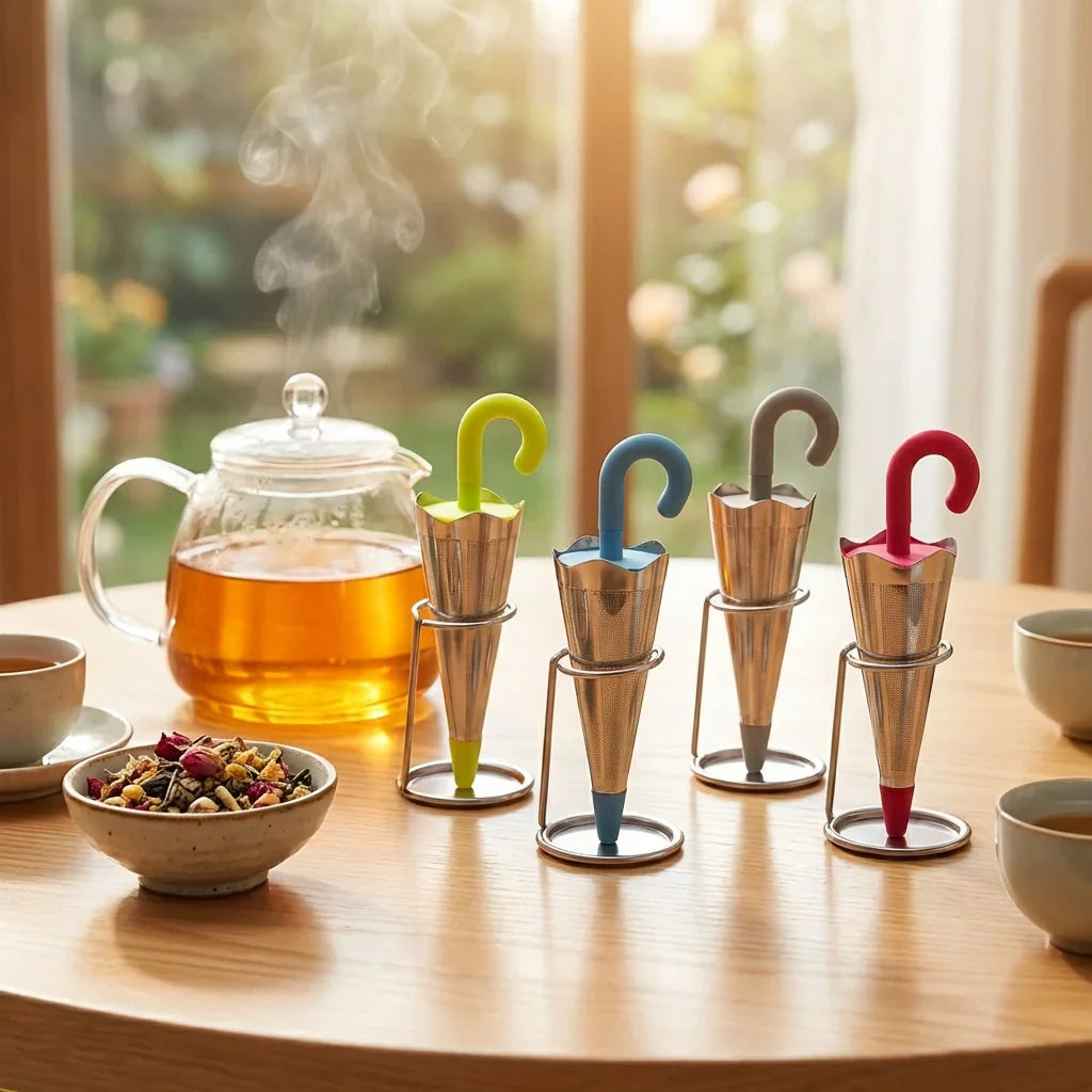 Best reusable cute umbrella tea strainer - home & garden | 2026 | fast shipping