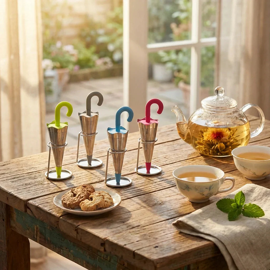 Best reusable cute umbrella tea strainer - home & garden | 2026 | fast shipping