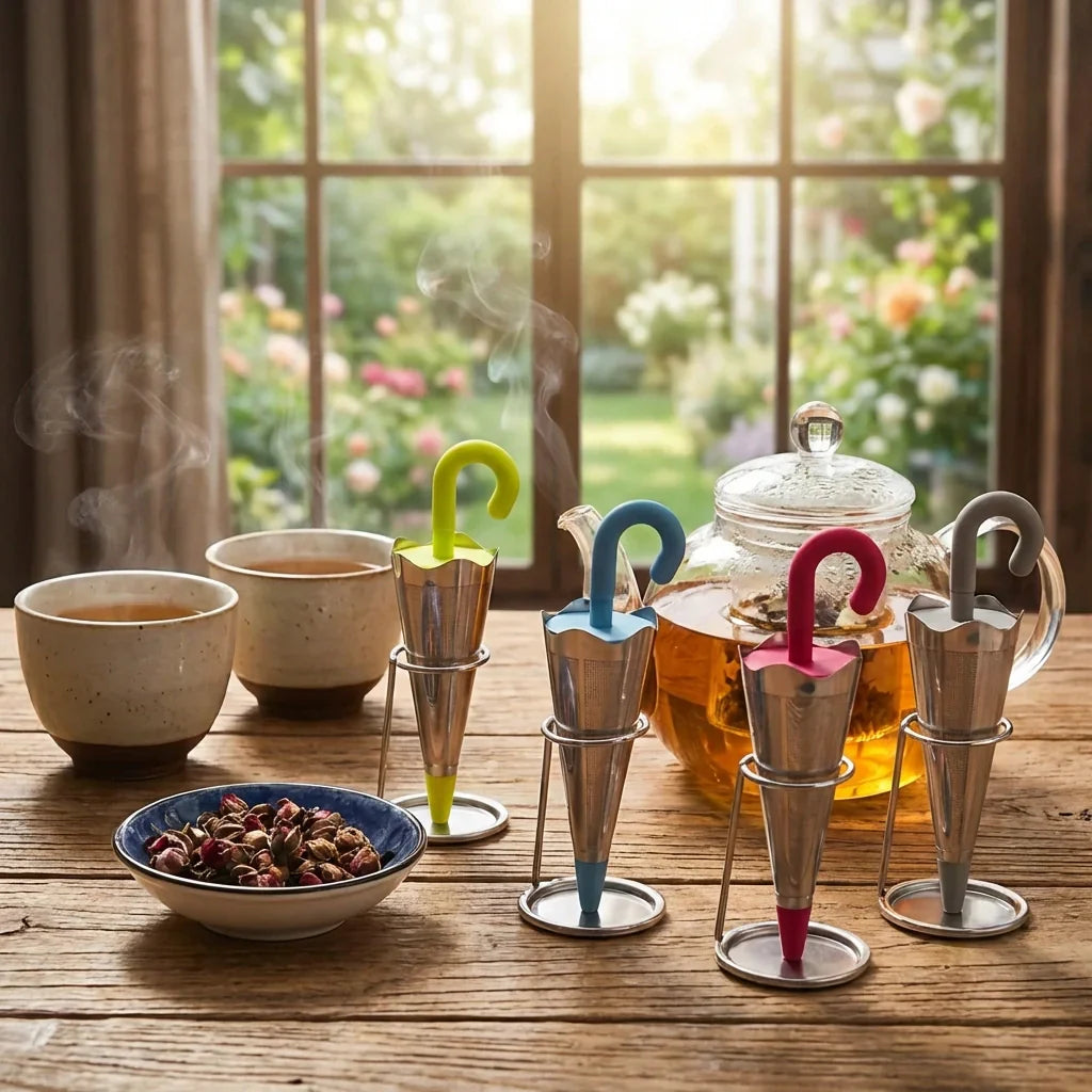 Best reusable cute umbrella tea strainer - home & garden | 2026 | fast shipping