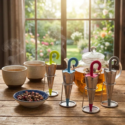 Best reusable cute umbrella tea strainer - home & garden | 2026 | fast shipping
