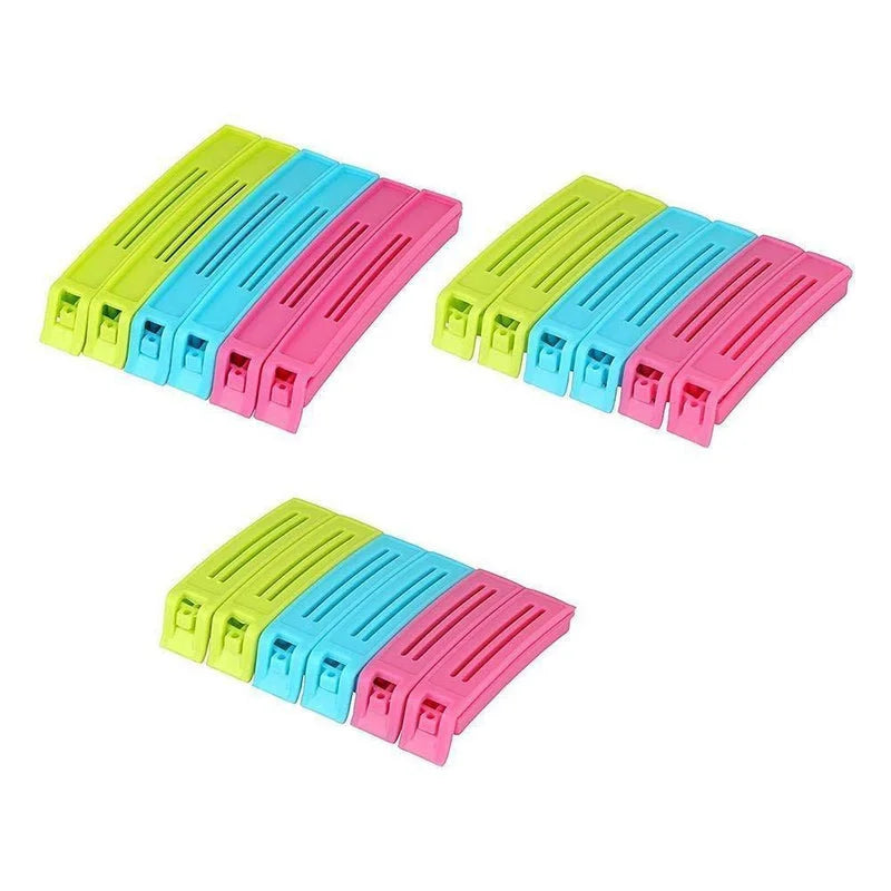 Reusable Food Bag Clips - Home & Kitchen