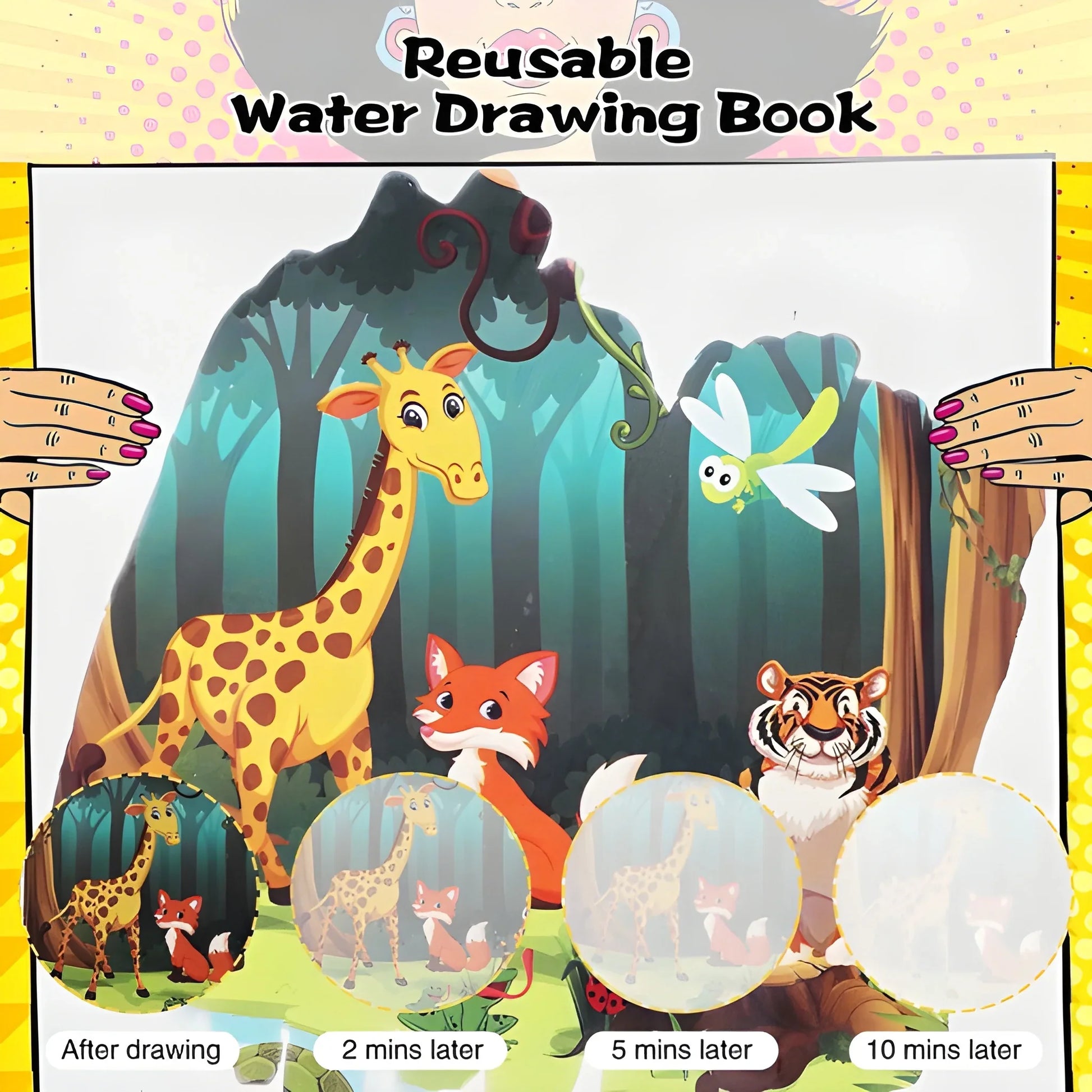Reusable Magic Water Book