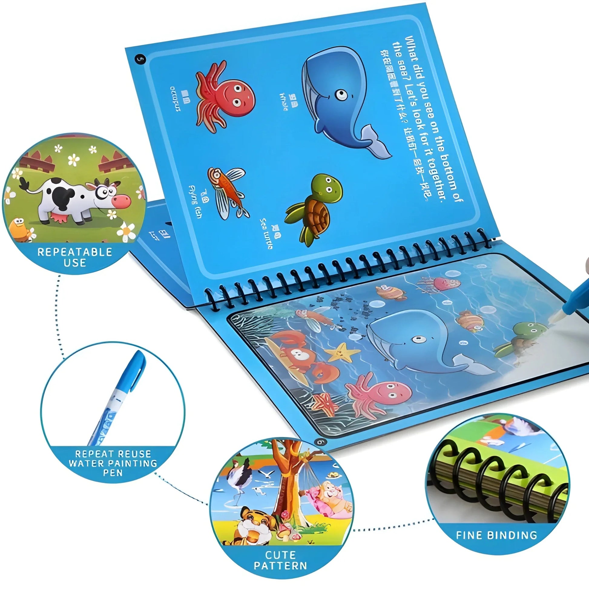 Reusable Magic Water Book