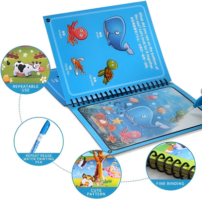 Reusable Magic Water Book