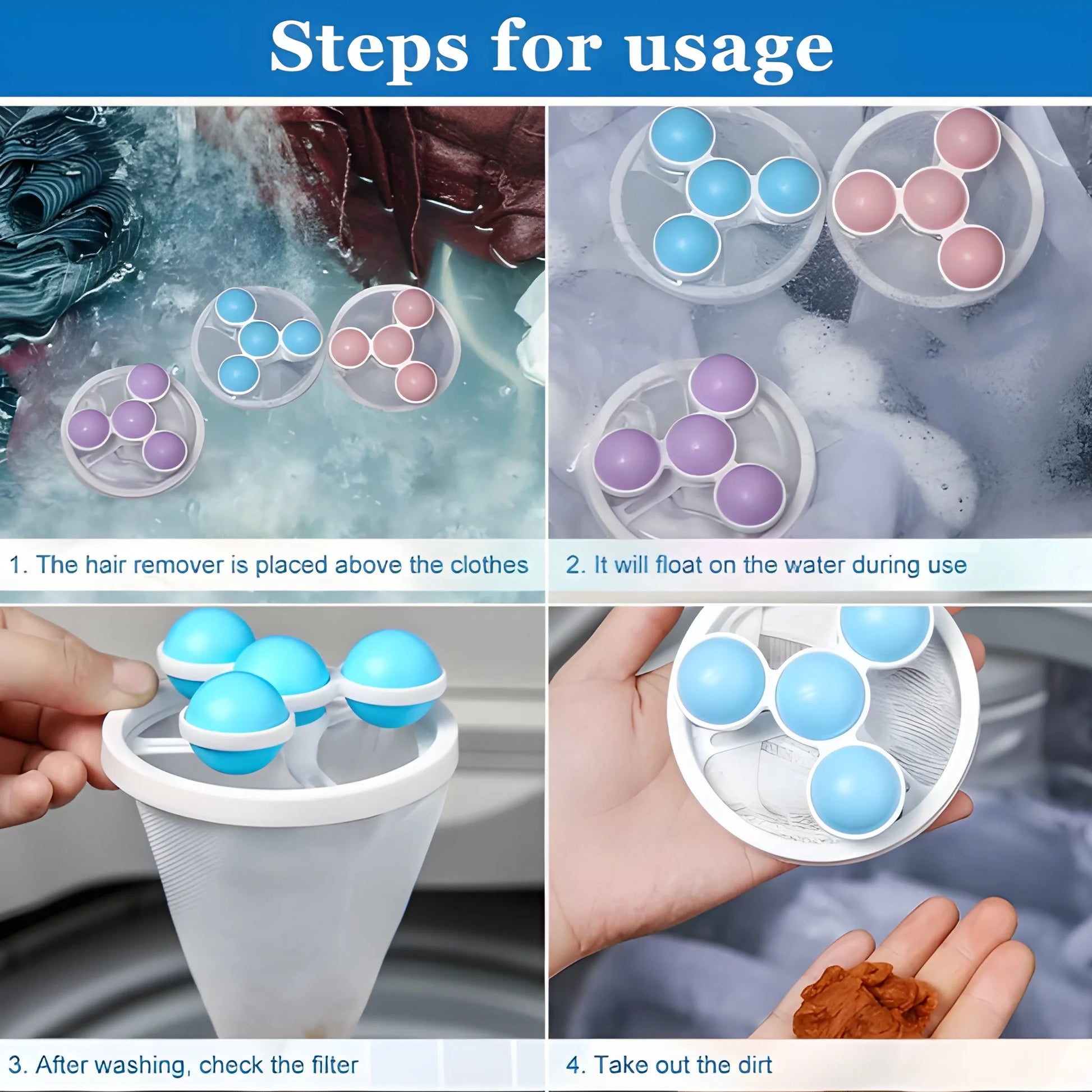 Best reusable pet hair catcher - laundry supplies | 2025 | fast shipping