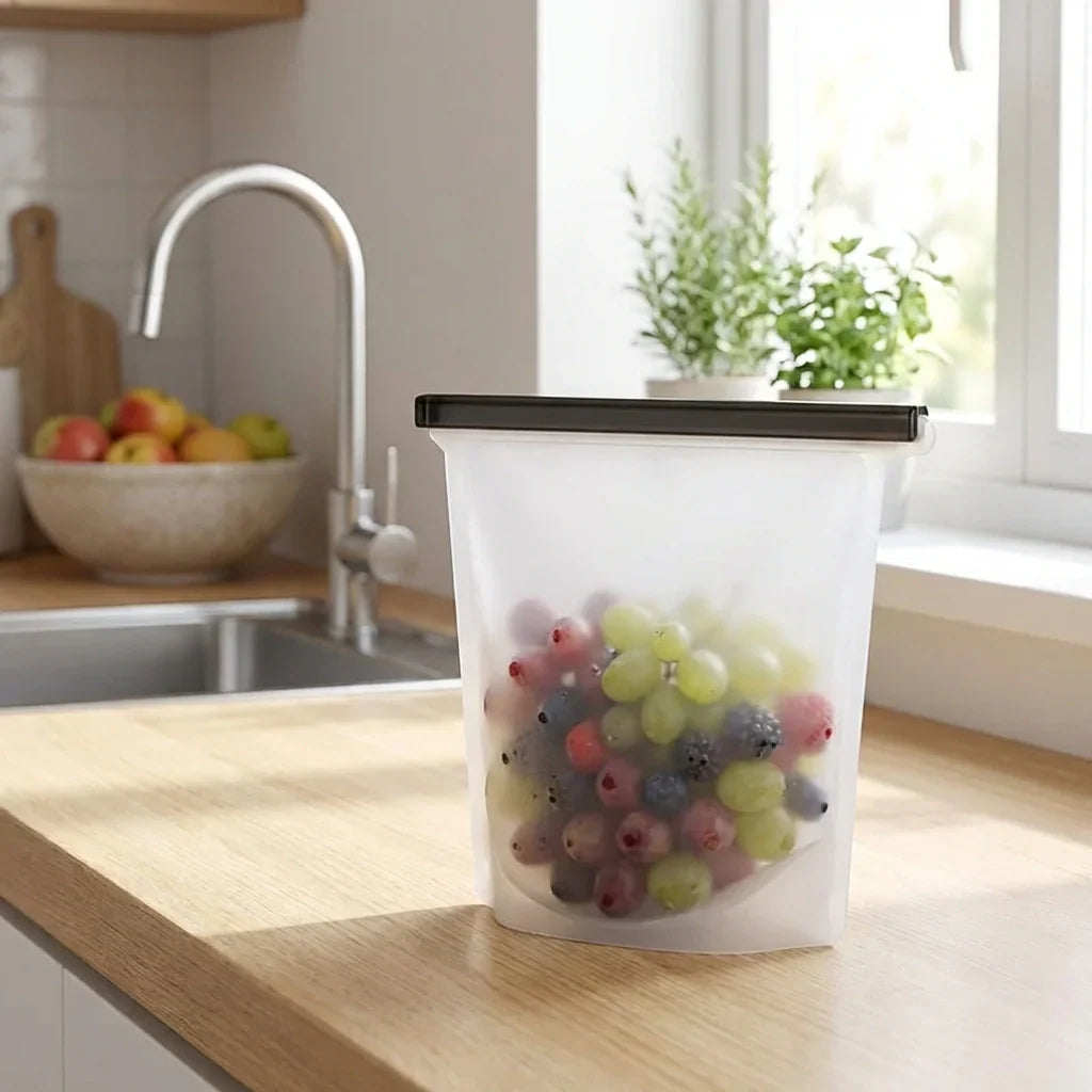Best reusable silicone food storage bag - 2026 | fast shipping