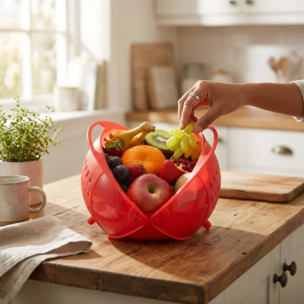 Best revolving food wash bowl - picnic baskets | 2026 | fast shipping