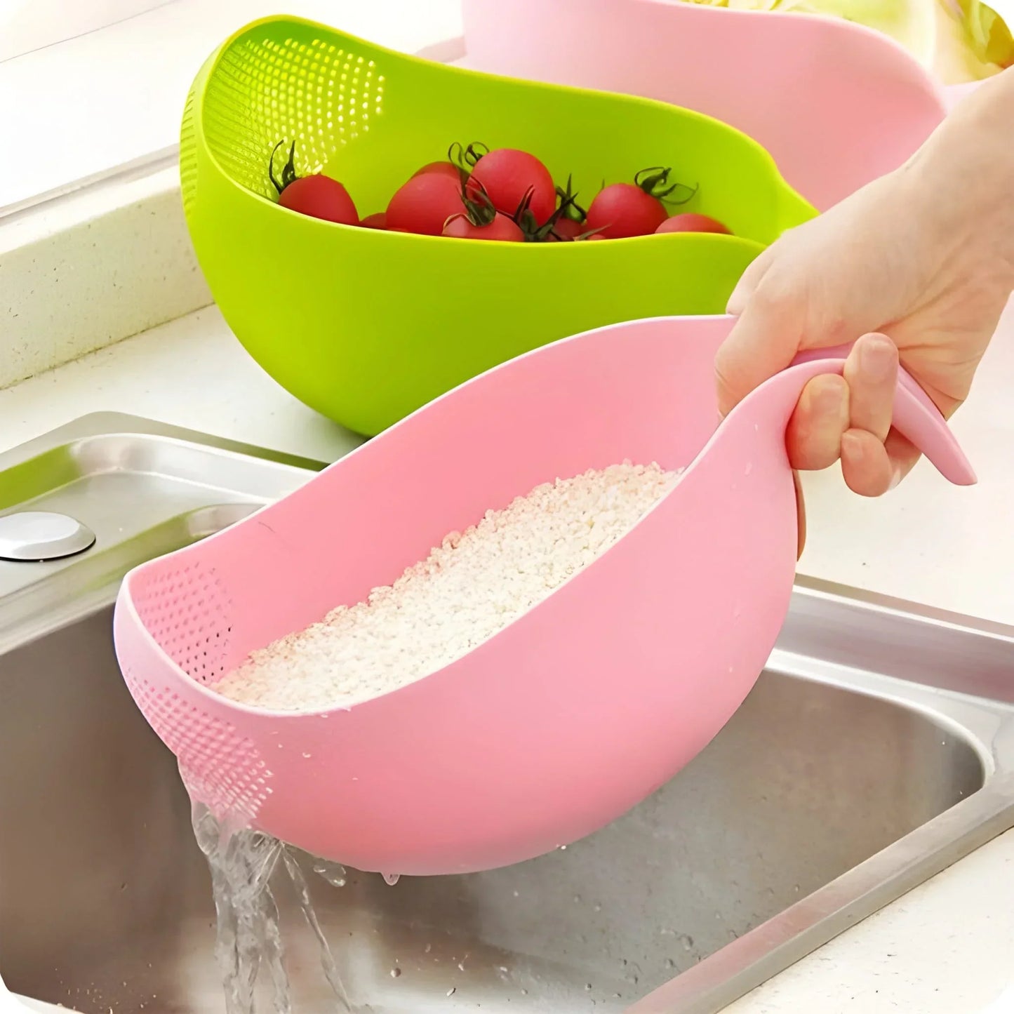 Best rice bowl thick drain basket - home & garden | 2025 | fast shipping