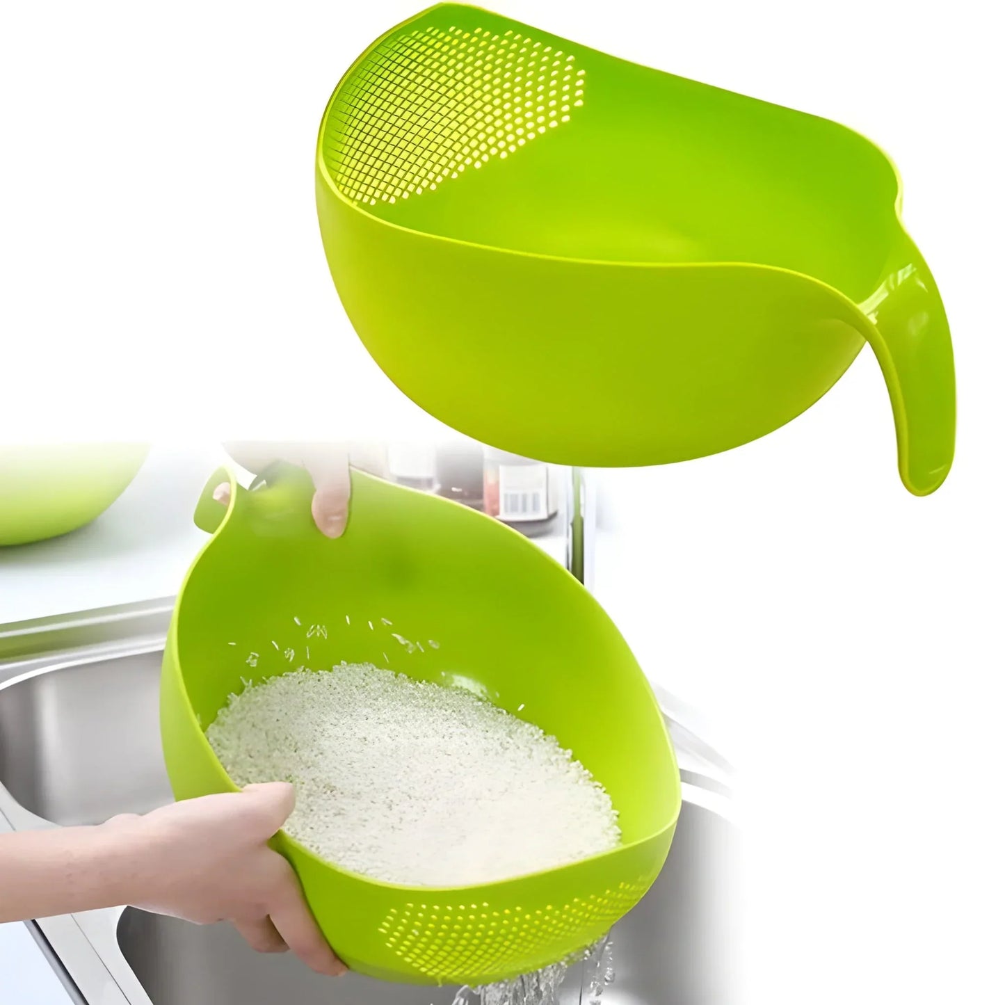 Best rice bowl thick drain basket - home & garden | 2025 | fast shipping