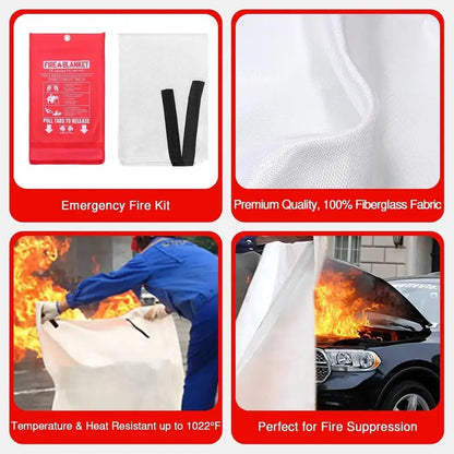 Rich Bells Soft Case of Fire Blanket Hardware