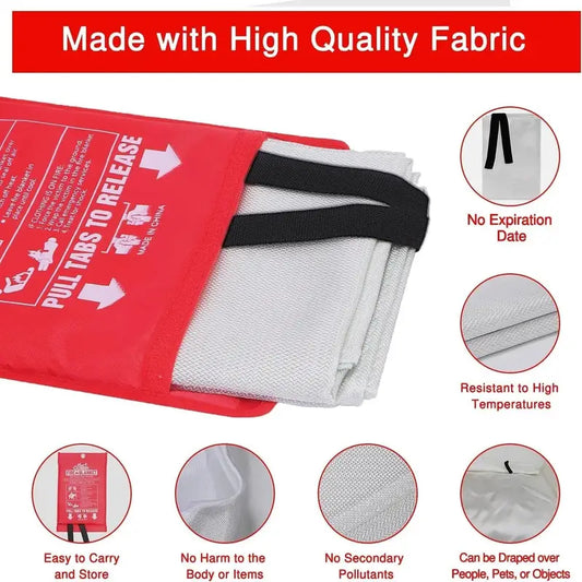 Rich Bells Soft Case of Fire Blanket Hardware