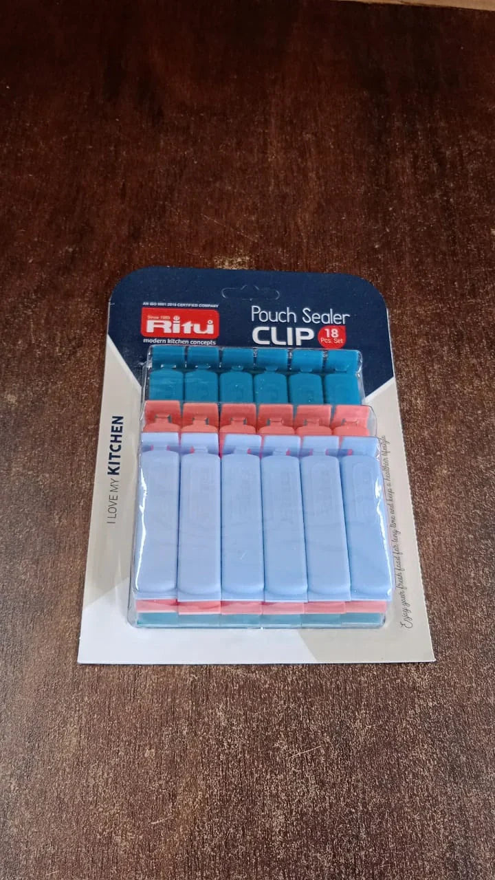 Best ritu 18-pc pouch sealer clips - bag sealing | 2025 | fast shipping