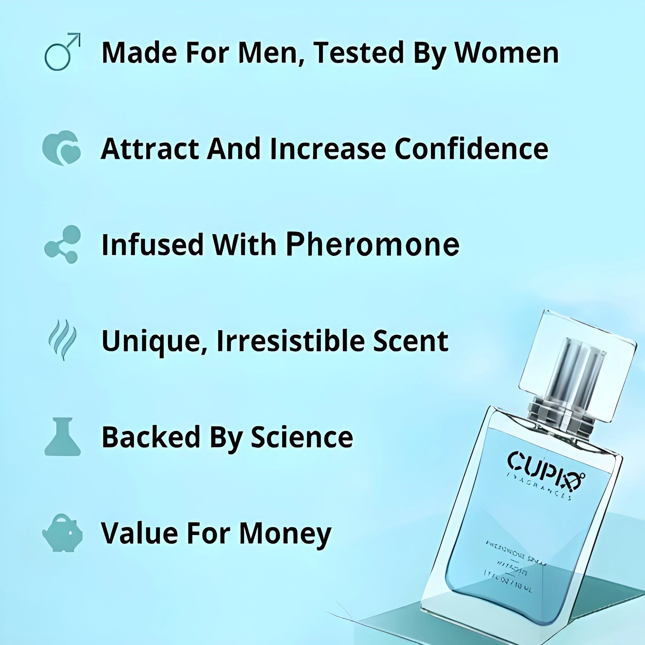 Cupid Pheromone Attraction Cologne