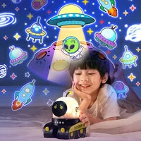 Robot star projection lamp Lamp