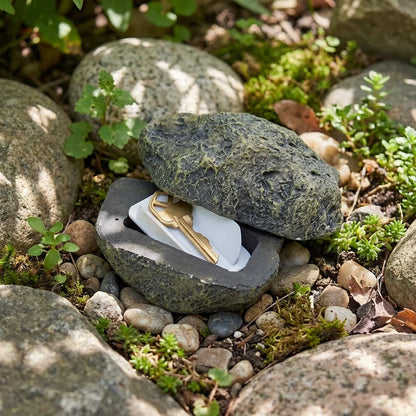 Best rock key hider decorative piece - lawn ornaments | 2026 | fast shipping