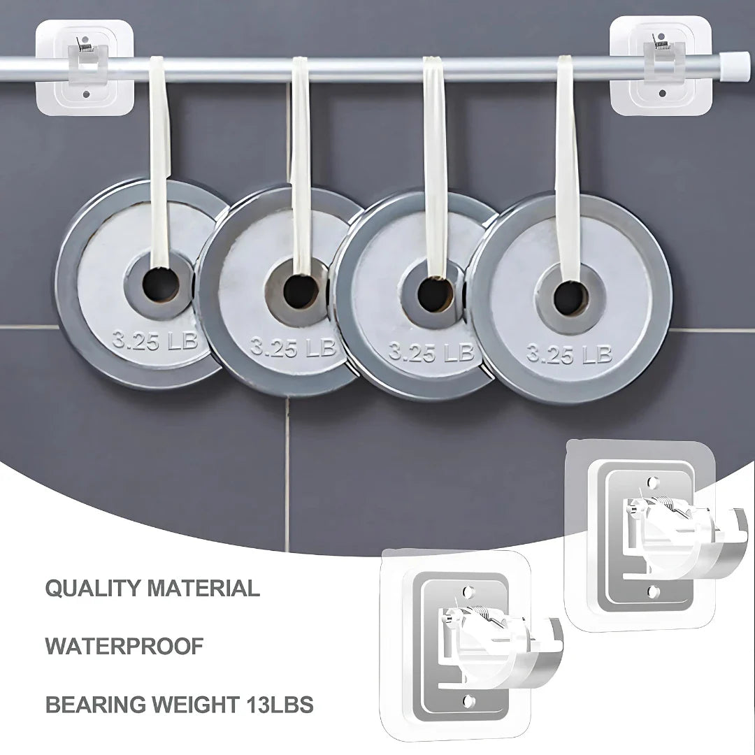 Rods Clips Hook Self Adhesive
