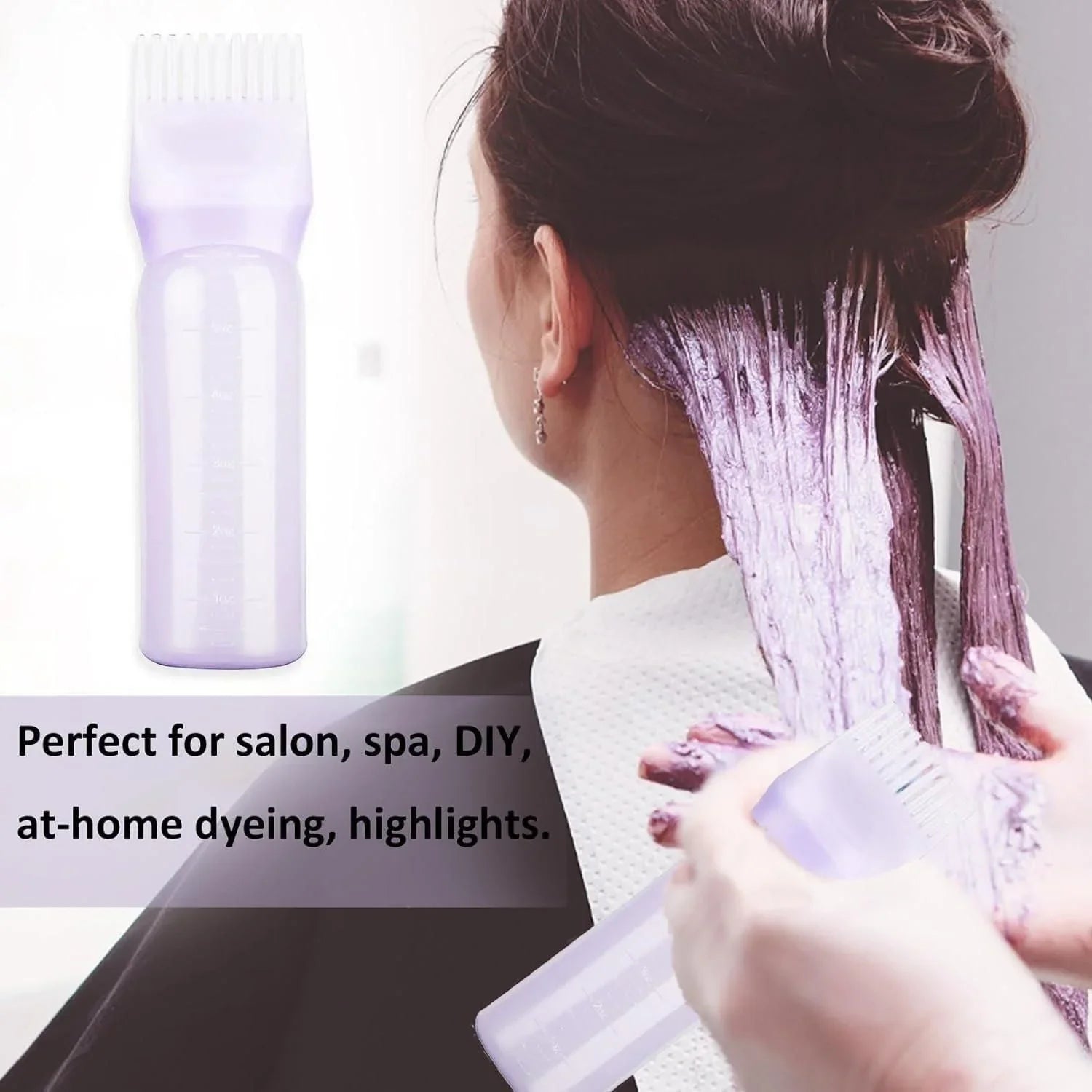 Root Comb Applicator Bottle for Hair hair care