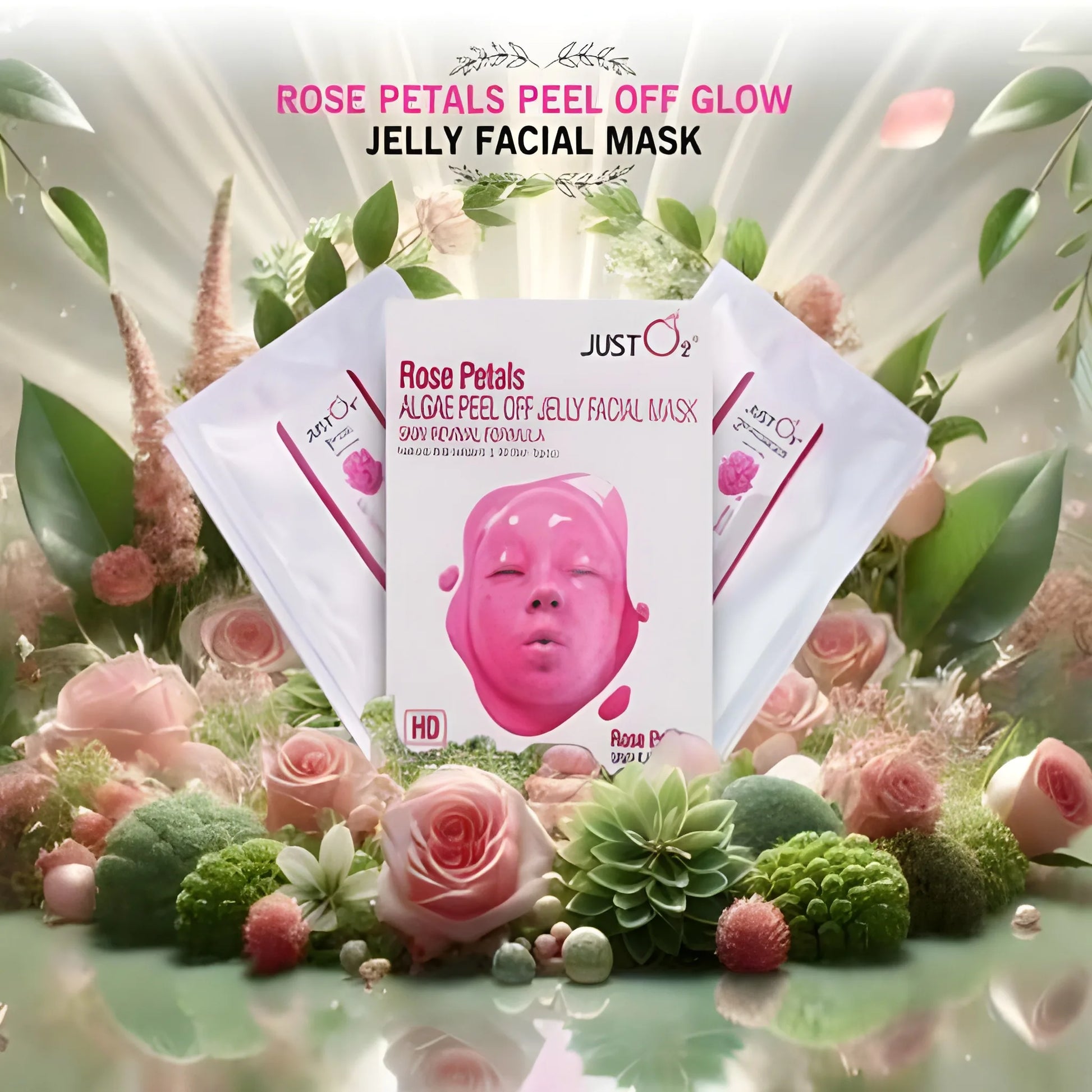 Rose Algae Peel Off Mask