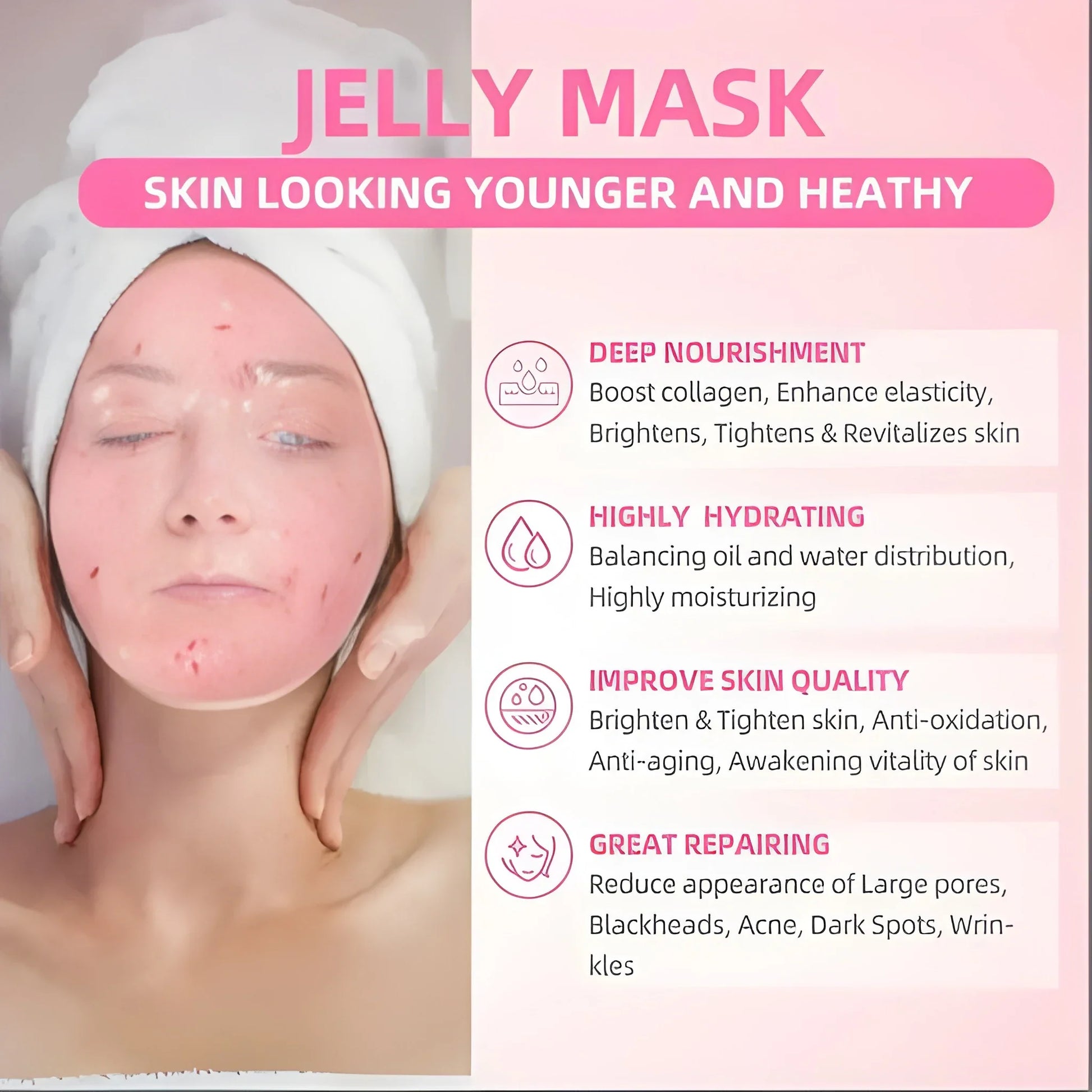 Rose Algae Peel Off Mask