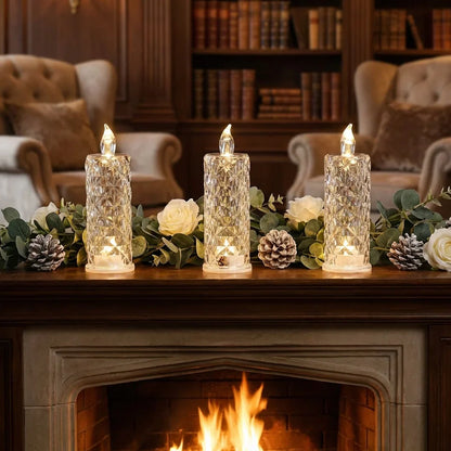Best rose crystal led candle - 2026 | fast shipping