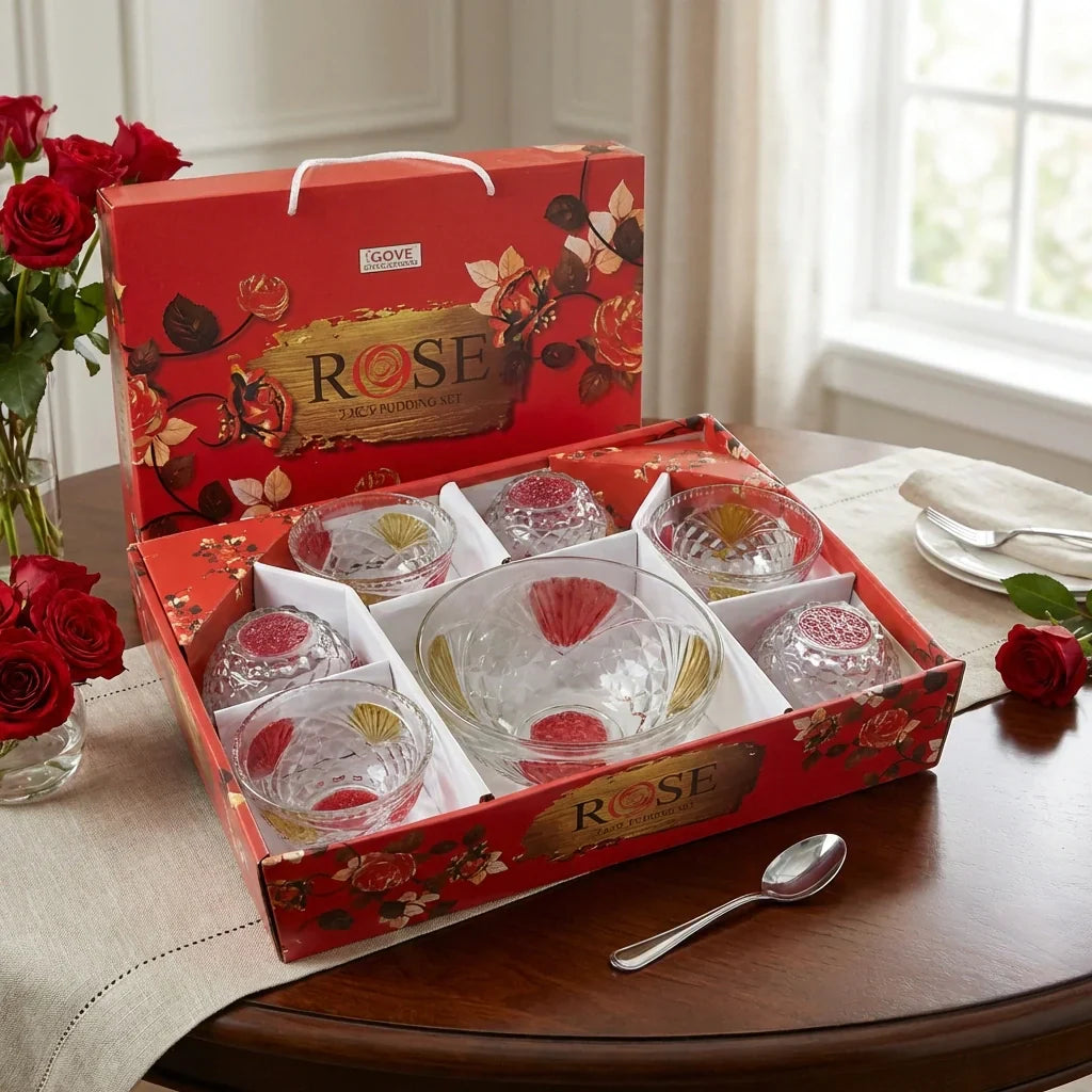 Best rose glass bowl set - 2026 | fast shipping