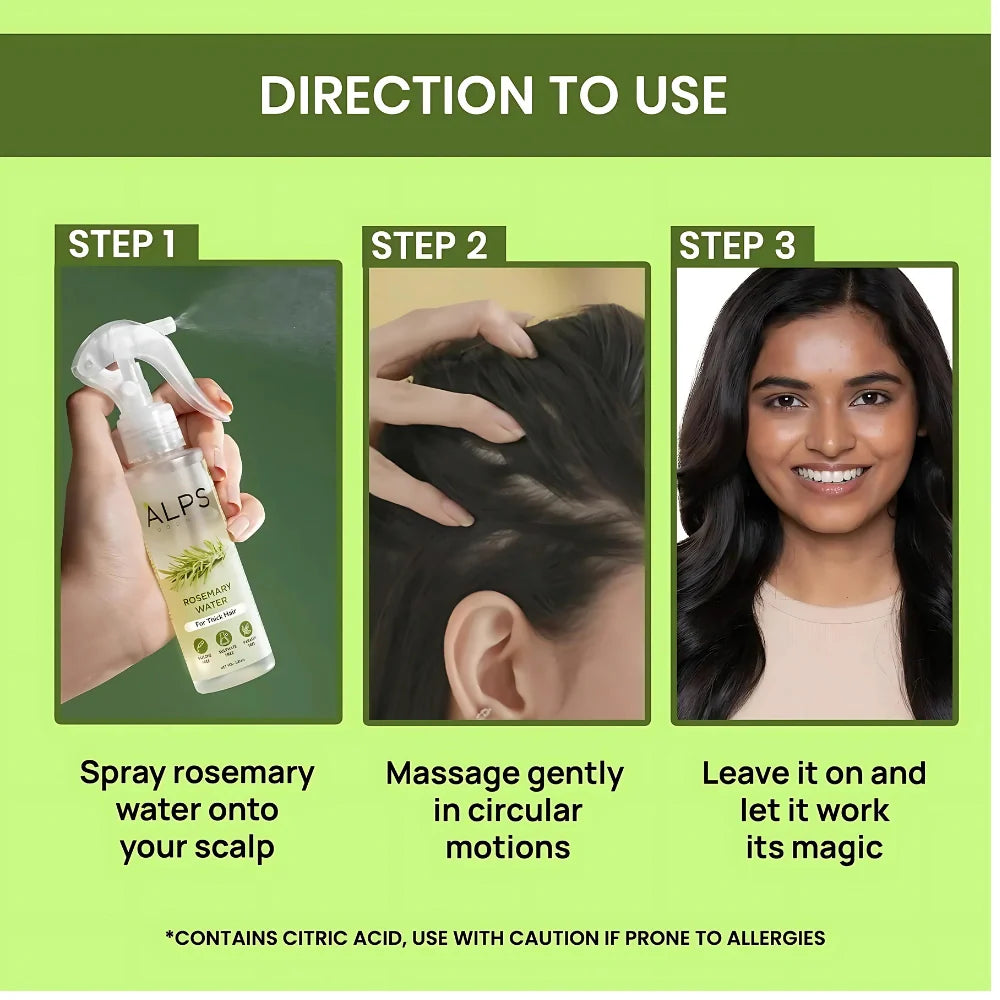 Rosemary Water Hair Spray