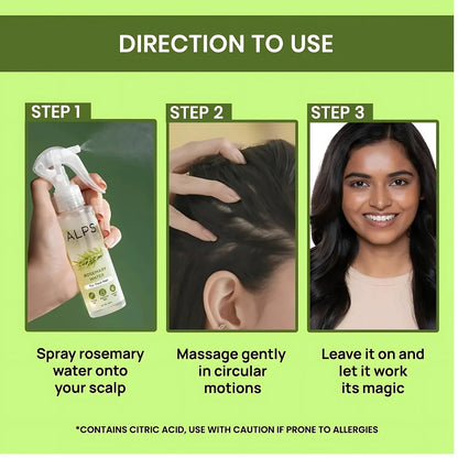 Rosemary Water Hair Spray