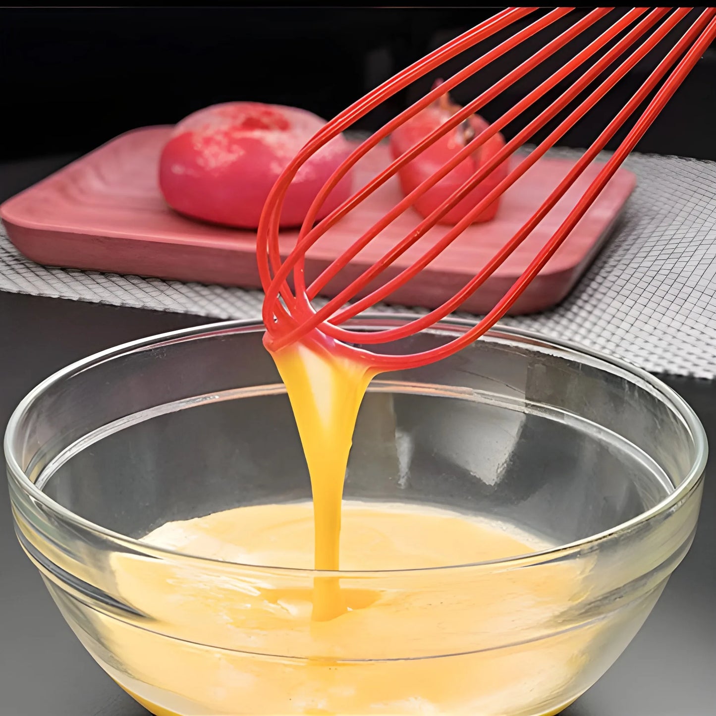 Rotary Hand Mixer Whisk - Home & Kitchen
