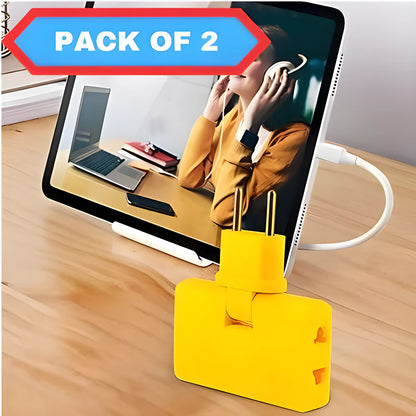 Rotating EU Plug Extender Electronics