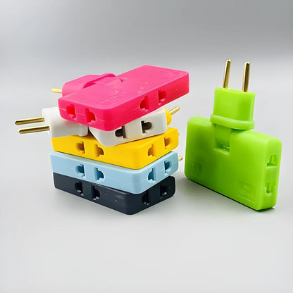 Rotating EU Plug Extender Electronics